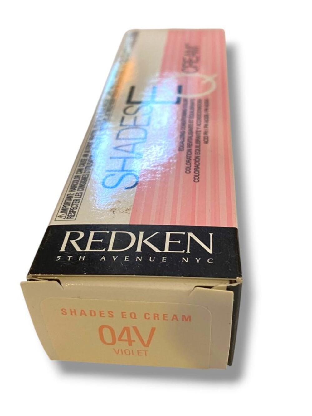 Redken New Shades EQ Cream 04V Violet 2.1 oz Color Equalizing Conditioner Color‎